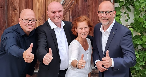 Die GV-Manager des Jahres 2022 und das GV-Team des Jahres 2022.