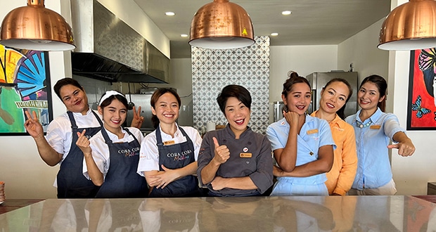 Das Team von Küchenchefin May