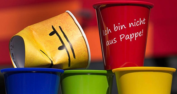 Wie sieht der hygienische Umgang mit kundeneigenen Mehrwegbechern aus?