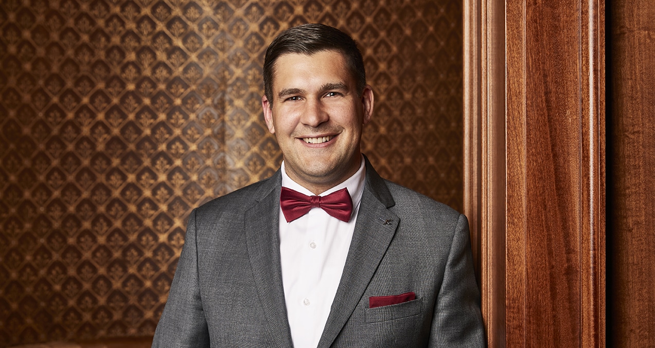 Barmanager Aleksandar Vujin