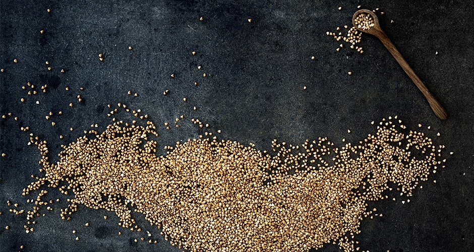 Buchweizen zählt nicht zu den Getreiden, sondern ist ein Knöterichgewächs. (Quelle: Colourbox.de)