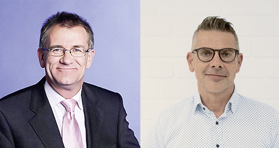 Guido Forthmann (r.) übernahm die Position als Leiter CampusGastronomie des Studentenwerks Göttingen von Frank Sager (r.) (Quelle: Sager, Forthmann)