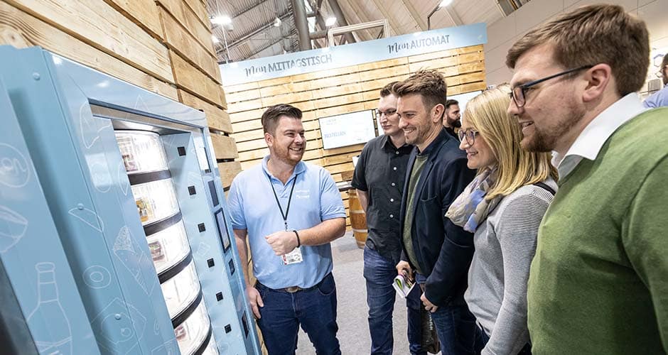 Da die Bedeutung von Vending-Automaten immer mehr zunimmt, soll es zur Intergastra 2024 einen Sonderbereich dazu geben. (Quelle: Landesmesse Stuttgart GmbH)