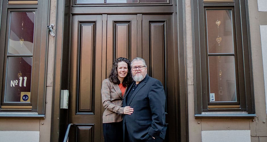 Thomas Döbber-Rüther hat ein historisches Gebäude aus dem 17. Jahrhundert zu einem Hotel restauriert.