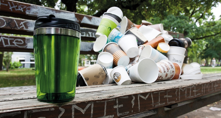 Wie wird die Mehrwegangebotspflicht umgesetzt, welche Verstöße gibt es? Ergebnisse der Pressekonferenz der Deutschen Umwelthilfe. (Quelle: Sascha Krautz/DUH)