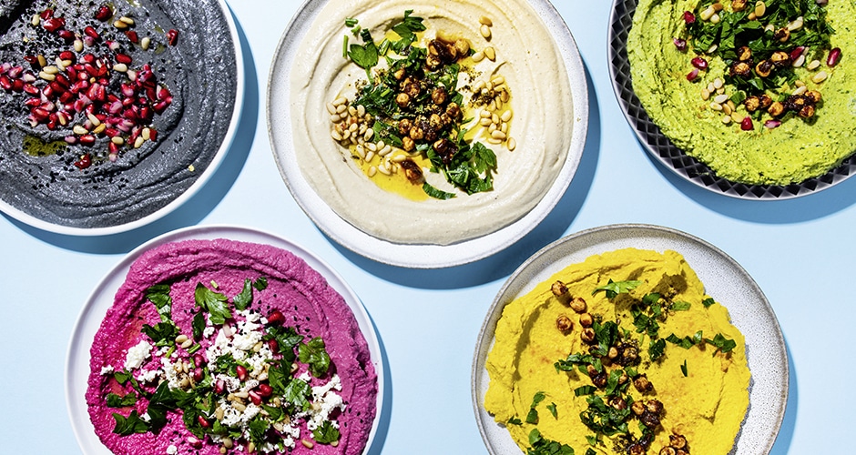 Kichererbsenpüree ist Programm in The Hummus Bar, dem Hamburger Pop-Up von Geha Brando.