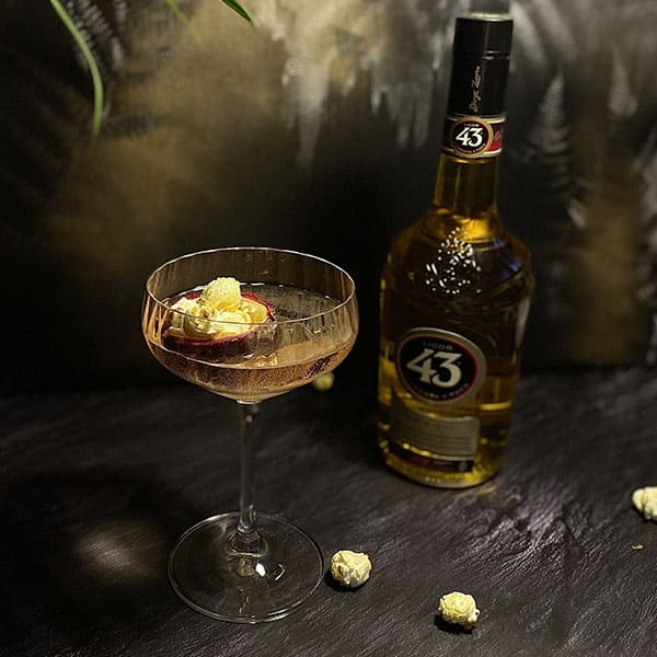 Das Marbella-Rezept stammt von der Siegerin der von Mexxonomy veranstalteten Licor 43-Challenge. (Quelle: Anna Keller/CU Bar Dortmund)