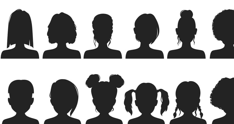 Ein Überblick von durch uns portraitierten GV-Managerinnen zum internationalen Frauentag. (Quelle: Colourbox.de/Vector Tradition)