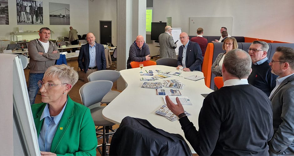 Lösungsorientierte Gesprächsrunde beim ersten S&F-Workshop 2023 im Stuierendenwerk Mannheim.
