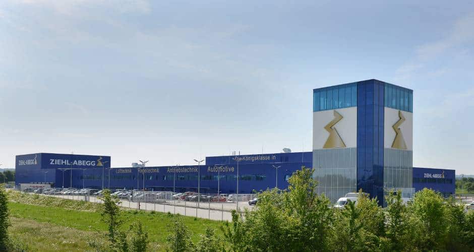 Im Tower auf dem Gelände von Ziehl-Abegg liegt das DeSi Restaurant.