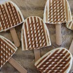 Panini am Stiel mit Gouda und Schinken.