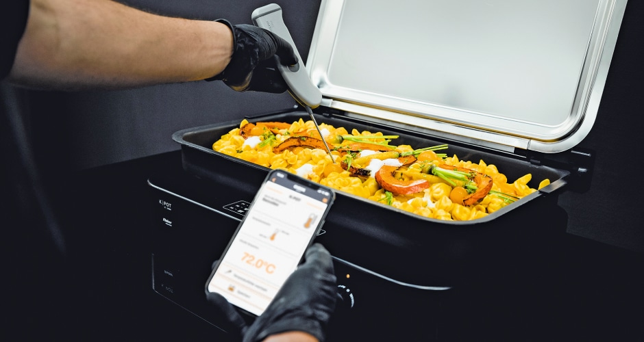 Die richtige Temperatur bei der Ausgabe von Speisen gilt es zu beachten – ein Update.