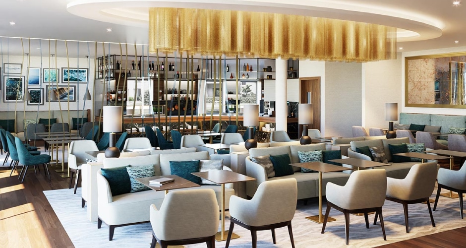 Einblick in das Restaurant von Schönes Leben Erftstadt, in dem bei den Sitzgelegenheiten auf Komfort für Senioren sowie weitere Gäste geachtet wurde.