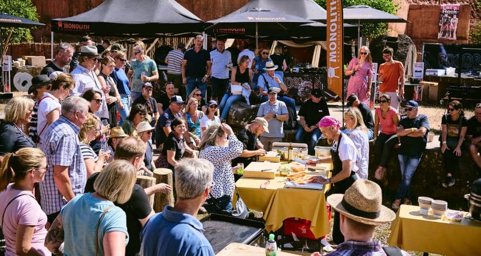 Auf dem Foodrock Festival von Veranstalter Peter Scharff werden zahlreiche Workshops angeboten.