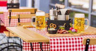 Volksfest Bamberg, Masskrug, Chatelete Karo, Gutshof